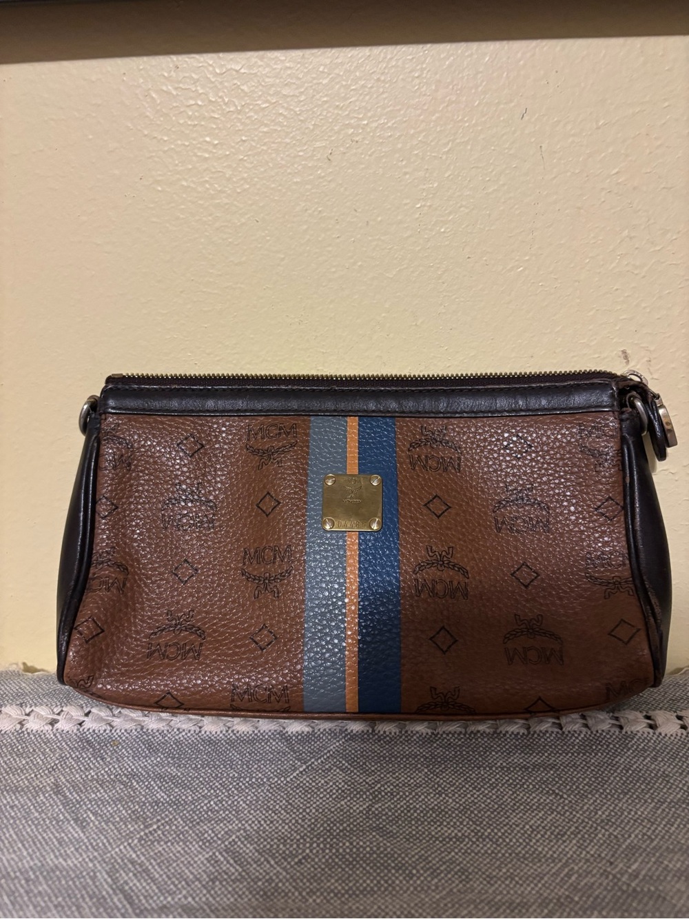 MCM Visetos Shoulder Bag